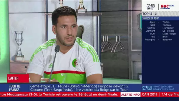 Yacine, supporter algérien : "L'Algérie est le favori de cette CAN"