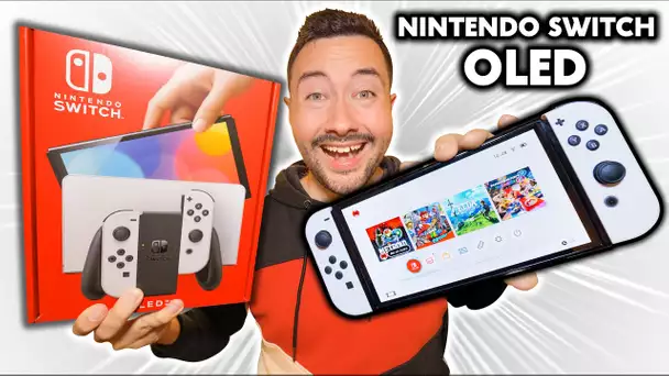 J'ai reçu la Nouvelle Nintendo Switch OLED ! (en avant-première)