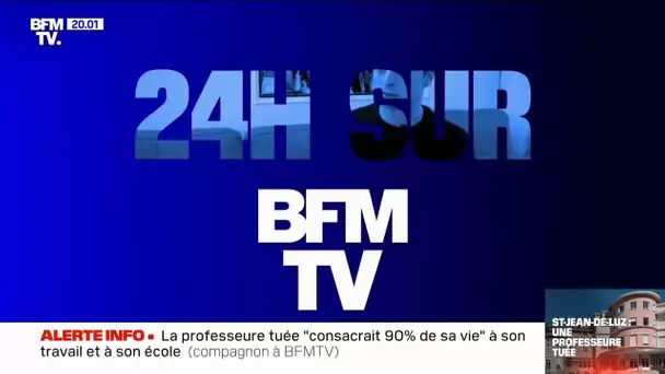 24h sur BFMTV - Enseignante mortellement poignardée, affaire Palmade et inflation