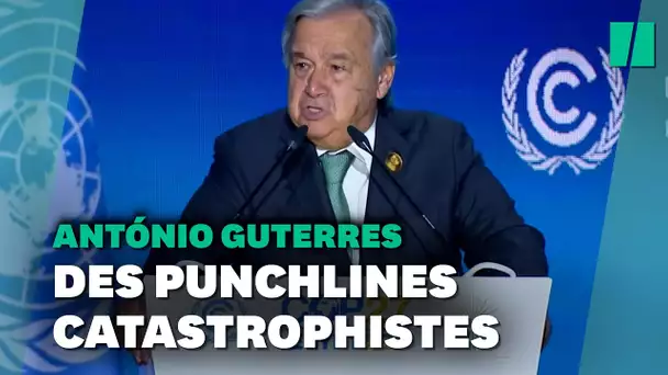 Sur la crise climatique, les discours alarmistes  du patron de l'ONU António Guterres