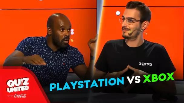 Hugo VS Laurely ! Playstation VS XBOX qui gagnera ? - Quiz United #01