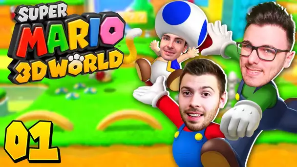 SUPER MARIO 3D WORLD SWITCH : L'Aventure Multi avec @Newtiteuf & @Frigiel ! #01