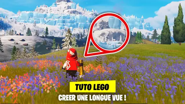 COMMENT DEBLOQUER ET CREER UNE LONGUE VUE ! (LEGO FORTNITE)