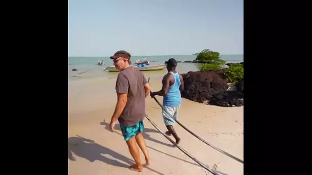 C'est l'expédition pour aller chercher de l'eau