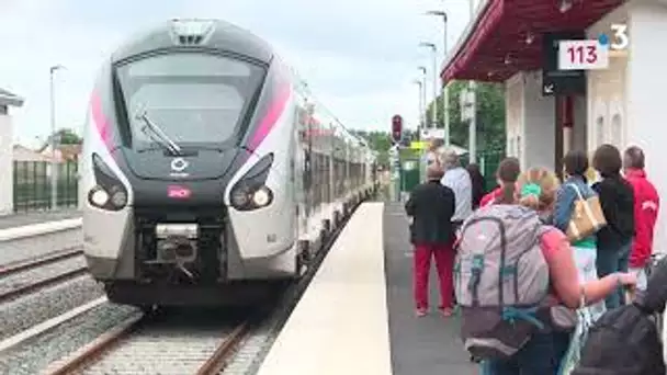 Vendée : Luçon, réouverture de la ligne SNCF Nantes-Bordeaux