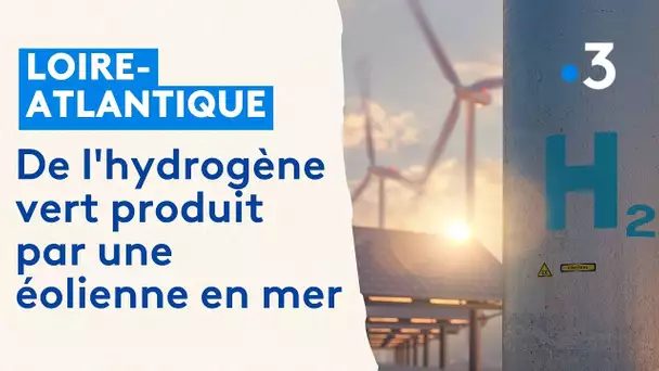 Sealhyfe : de l'hydrogène vert produit par une éolienne maritime