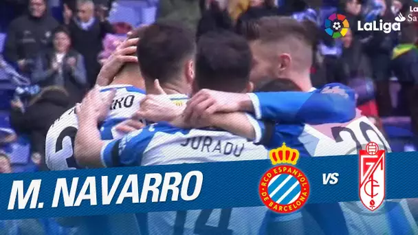 Golazo de Marc Navarro (3-1) RCD Espanyol vs Granada CF