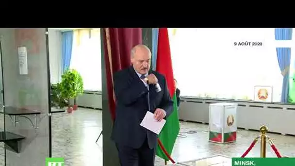 Biélorussie : Alexandre Loukachenko vote à l’élection présidentielle