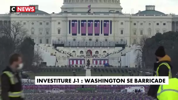 Investiture de Joe Biden : Washington se barricade
