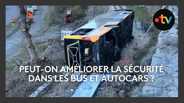 Peut-on améliorer la sécurité dans les bus et autocars ?
