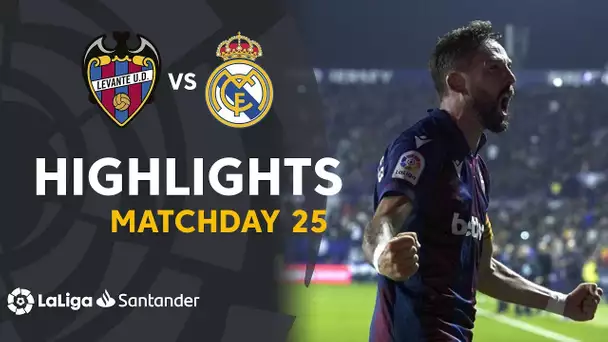 Highlights Levante UD vs Real Madrid (1-0)