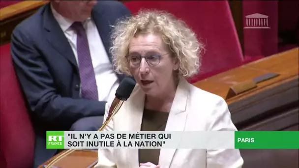 Muriel Penicaud : «Il n'y a pas de métier qui soit inutile à la nation»