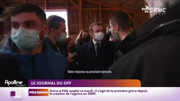 "Le journal du off" : la déclaration de candidature d'Emmanuel Macron se fait attendre