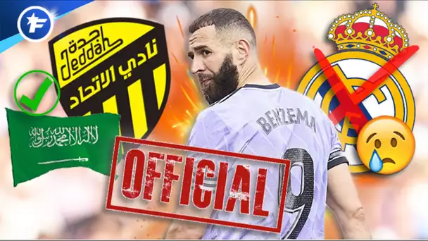 OFFICIEL : Karim Benzema QUITTE le Real Madrid | Revue de presse