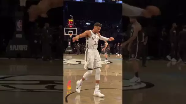Giannis fired up before Game 1 vs Nets! 🔥 | #shorts