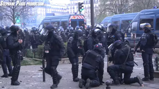 manifestation police action