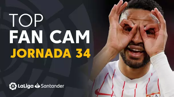 LaLiga Fan Cam Jornada 34: En-Nesyri, Rodrygo & Iago Aspas