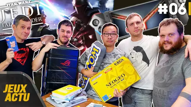 Les News / Le Test de la semaine / Unboxing du ROG phone et ses accessoires | JEUXACTU #06