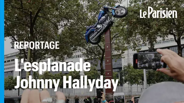 Esplanade Johnny Hallyday : « On a enfin un lieu pour se recueillir », s'enthousiament les fans