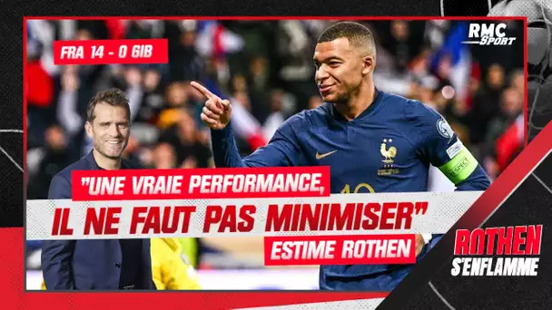 France 14-0 Gibraltar : "Une vraie performance, il ne faut pas minimiser" estime Rothen
