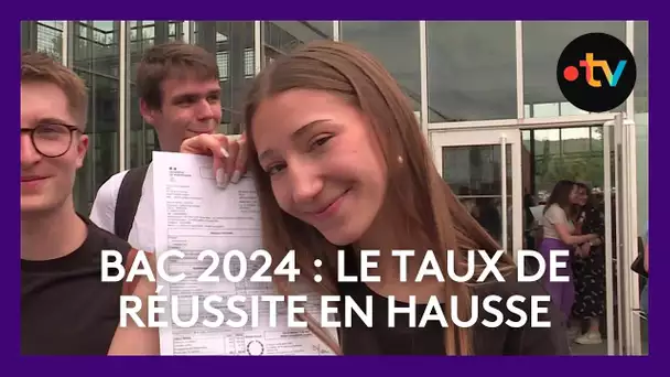 Bac 2024 : le taux de réussite en hausse