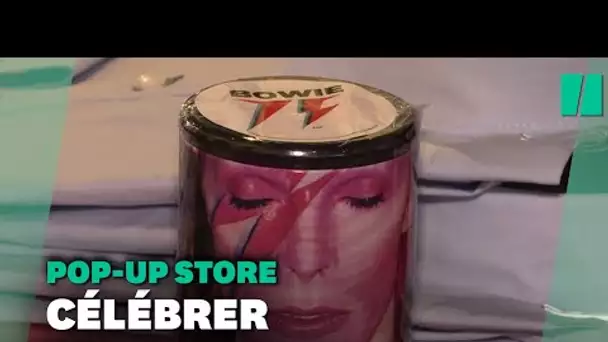 Pour célébrer l’anniversaire de David Bowie, des magasins éphémères ouvrent à Londres et New Y