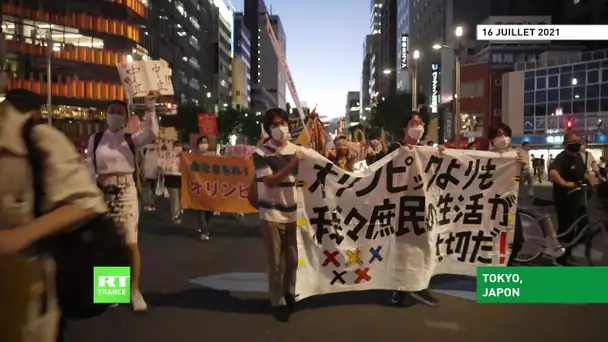 Japon : des manifestants réclament l’annulation des Jeux olympiques de Tokyo
