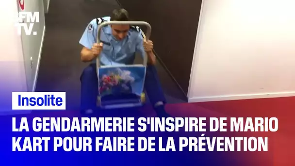 La gendarmerie profite de la sortie de Mario Kart pour faire de la prévention