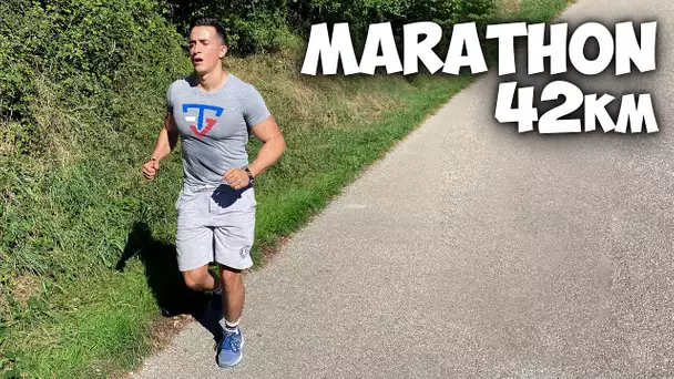 JE COURS LE MARATHON (42,195km c'était diffiçile..)