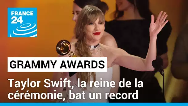 Grammy Awards : Taylor Swift bat un record avec l'album de l'année pour la 4ème fois • FRANCE 24