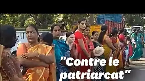 Une chaîne humaine de 620 km pour les femmes en Inde