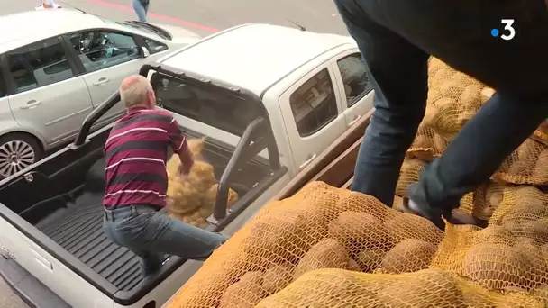 Déconfinement : il brade 40 tonnes de pommes de terre
