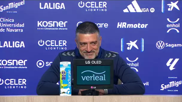 Rueda de prensa CA Osasuna vs UD Las Palmas