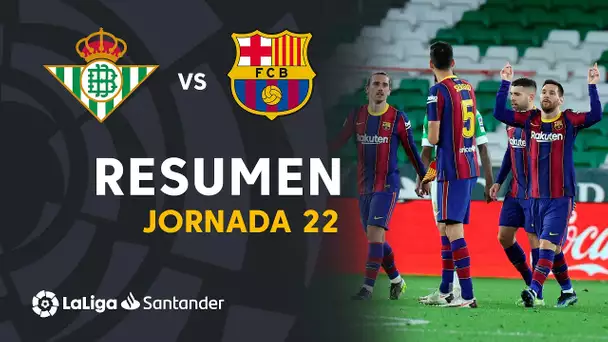 Resumen de Real Betis vs FC Barcelona (2-3)