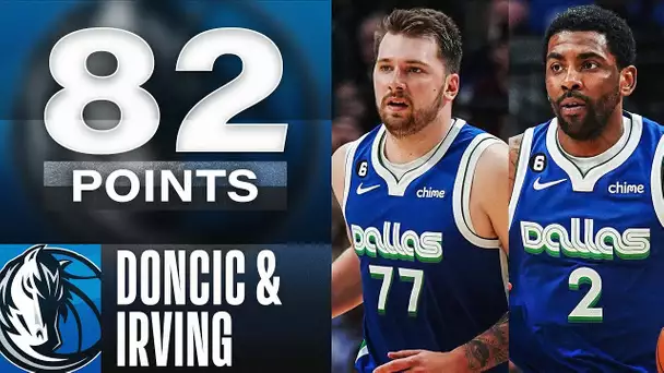 Kyrie Irving & Luka Doncic Combine For 82 Points In Mavericks W! | March 2, 2023