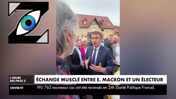 [Zap Télé_Part 1] Echange musclé entre Emmanuel Macron et un électeur ! (13/04/22)