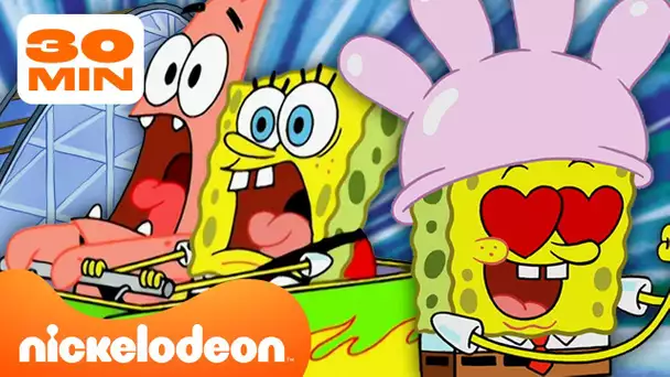 Une journée entière au MONDE du GANT avec Bob l'éponge et Patrick ! 🧤 | Nickelodeon France