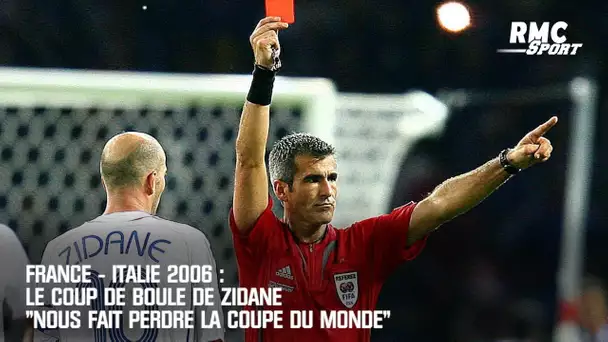 France - Italie 2006 : Le coup de boule de Zidane "nous fait perdre la Coupe du monde" peste Maryse