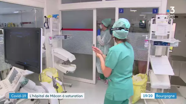 Covid-19 : immersion dans le service réanimation de l'hôpital de Mâcon
