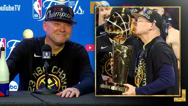 Michael Malone Post Game Interview After Winning The #NBAFinals presented by  @youtubetv ​