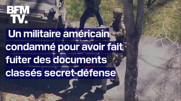 Un jeune militaire américain condamné pour avoir fait fuiter des documents classés secret-défense