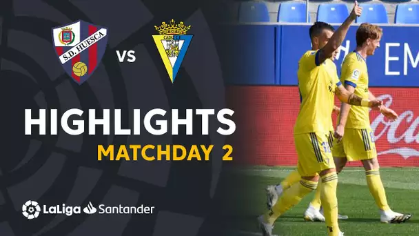 Highlights SD Huesca vs Cádiz CF (0-2)