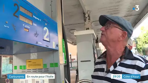 Pénurie d'essence : les Français vont faire le plein en Italie