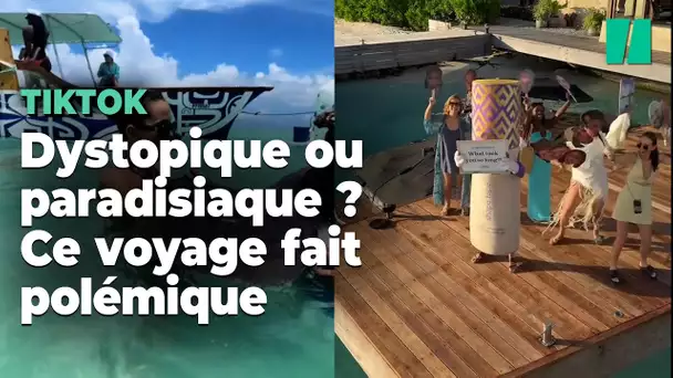 Ce voyage extravagant d’influenceurs, organisé par la marque de maquillage Tarte, fait polémique