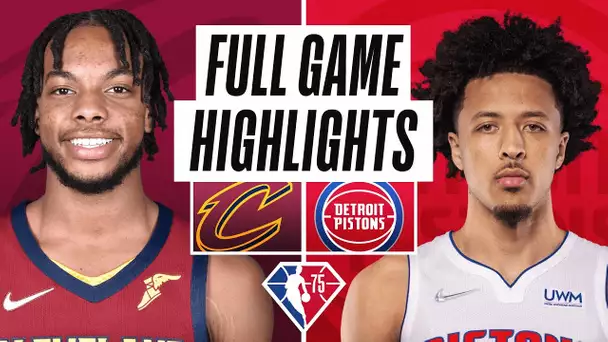 CAVALIERS at PISTONS | FULL GAME HIGHLIGHTS | January 30, 2022