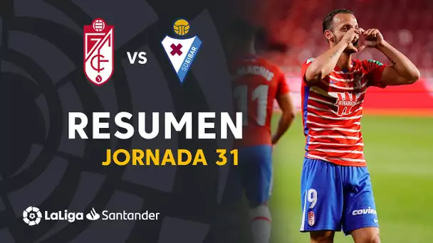 Resumen de Granada CF vs SD Eibar (4-1)