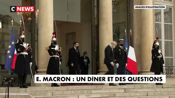 Emmanuel Macron positif : ce long dîner qui fait débat