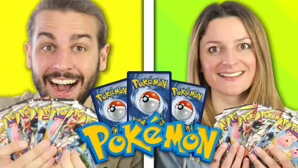 QUI AURA LE PLUS DE CARTES POKEMON ULTRA RARES ? | DUEL OUVERTURE CARTES POKEMON