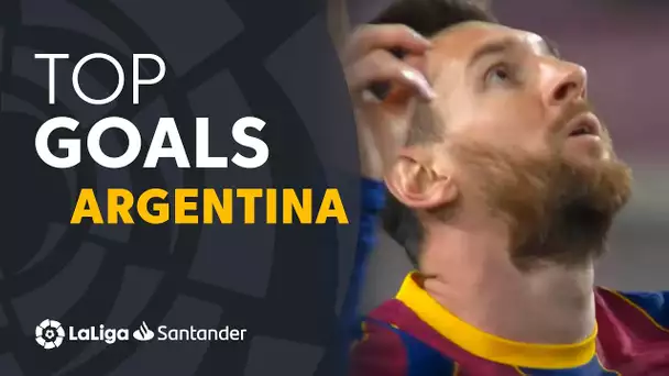 TOP GOALS Argentinian players LaLiga Santander