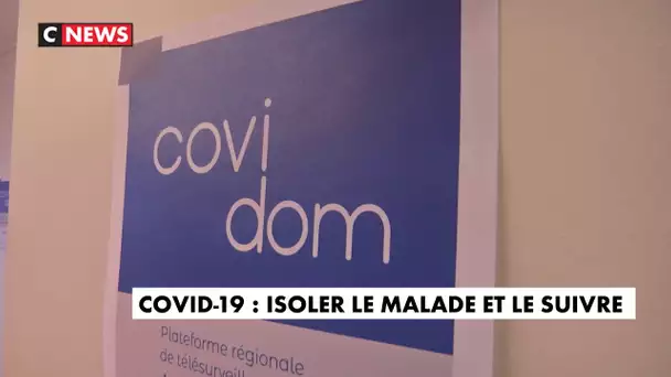 Covidom : Amélie de Montchalin visite la plateforme de suivi des malades